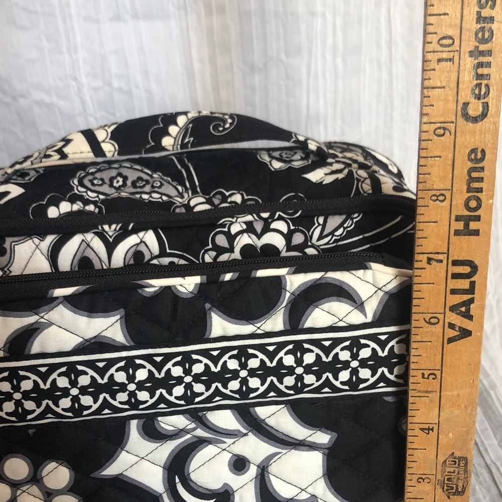 VERA BRADLEY E-Reader Sleeve Night & Day black white paisley NWT & makeup case - Picture 9 of 16
